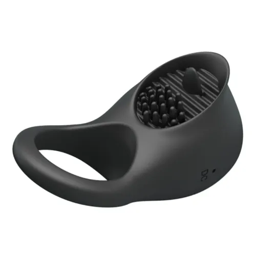 Vibrating Penis Ring with Black Tongue – Pretty Love