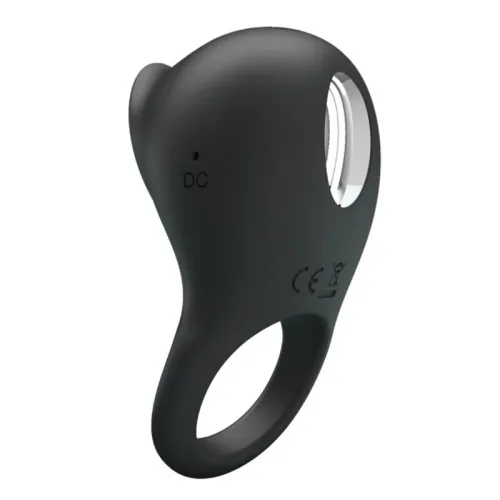 Vibrating Penis Ring with Black Tongue – Pretty Love