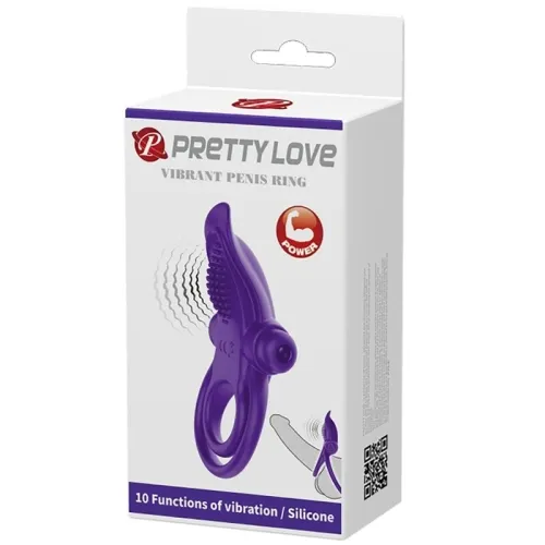 Purple Vibrating Cock Ring – Pretty Love