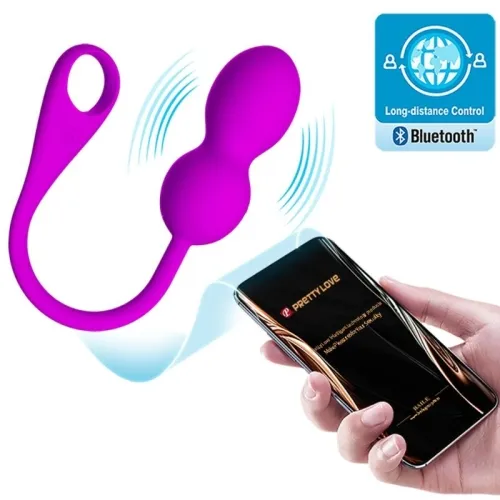 Elvira Rechargeable Vibrating Balls Purple – Pretty Love
