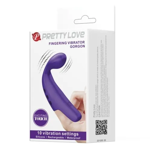 Gorgon Purple finger vibrator | Pretty Love