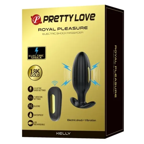 Kelly Plug Anal Vibrator Black – Pretty Love