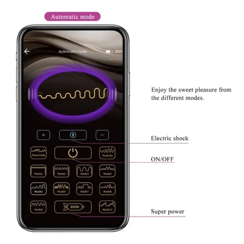 Jefferson Analplug App Gesteuert Schwarz – Pretty Love
