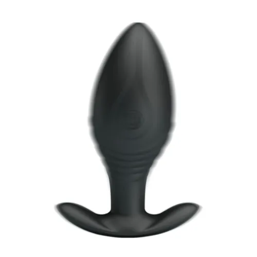 Regina anal plug vibrator black – Pretty Love