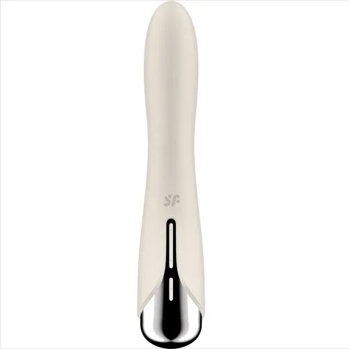Spinning Vibe 1 G-Spot Beige Rotator Vibrator – Satisfyer