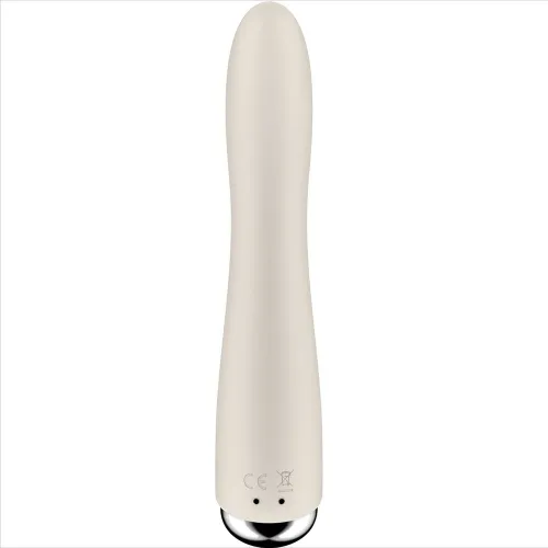 Spinning Vibe 1 G-Spot Beige Rotator Vibrator – Satisfyer