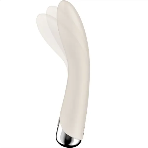 Spinning Vibe 1 G-Spot Beige Rotator Vibrator – Satisfyer