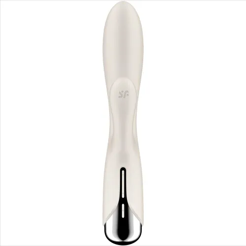 Spinning Rabbit 1 Clitoral and G-Spot Stimulator Beige | Satisfyer