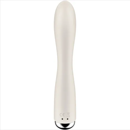 Spinning Rabbit 1 Clitoral and G-Spot Stimulator Beige | Satisfyer