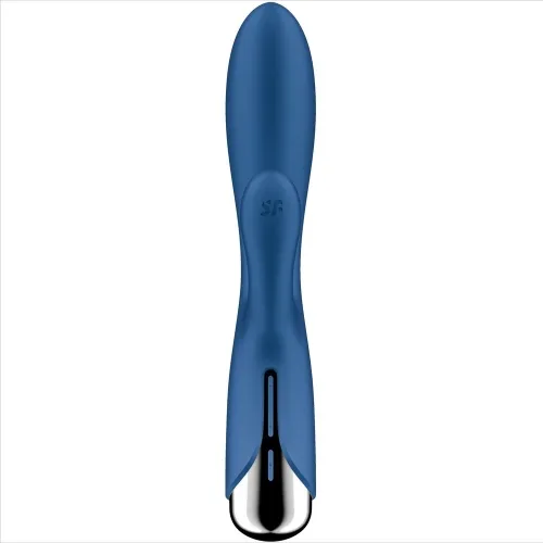 Spinning Rabbit 1 Clitoral and G-Spot Stimulator Blue | Satisfyer