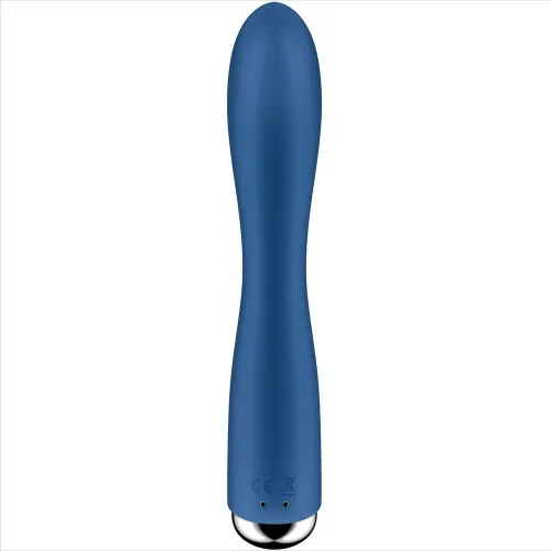 Spinning Rabbit 1 Clitoral and G-Spot Stimulator Blue | Satisfyer