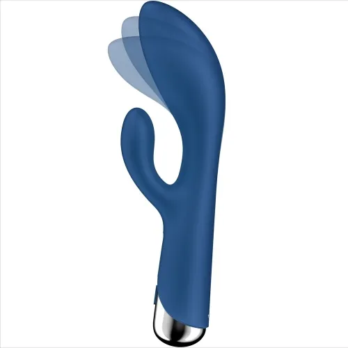 Spinning Rabbit 1 Clitoral and G-Spot Stimulator Blue | Satisfyer