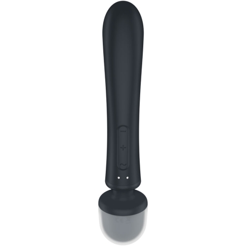 Triple Lover Rabbit Vibrator Massager Grau | Satisfyer