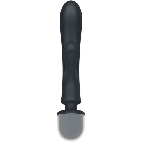 Triple Lover Rabbit Vibrator Massager Gray – Satisfyer