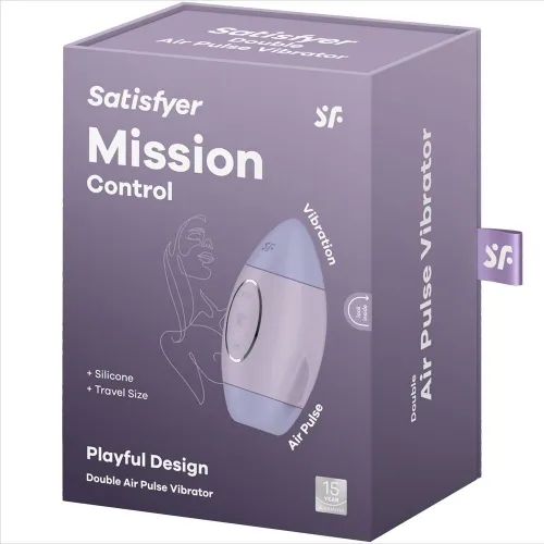 Mission Mittrol Flieder Dual Air Puls Vibrator | Satisfyer