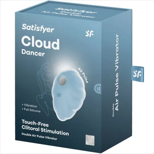 Cloud Dancer Blue Air Pulse Vibrator | Satisfyer