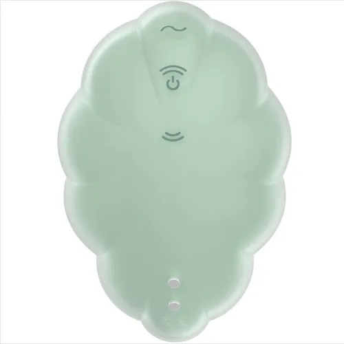 Cloud Dancer Green Air Pulse Vibrator | Satisfyer