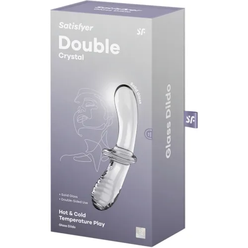 Double Crystal Dildo Transparent – Satisfyer