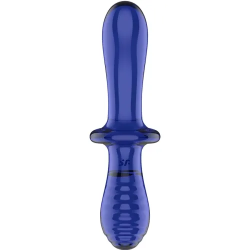 Double Crystal Dildo Blue – Satisfyer