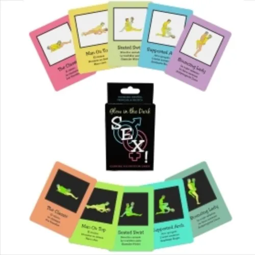 Sex Kartenspiel Leuchtet Im Dunkeln – Kheper Games
