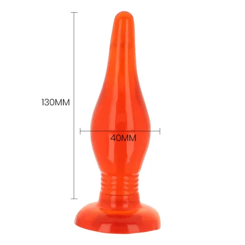 Soft Touch Analplug Rot 14,2cm – Baile