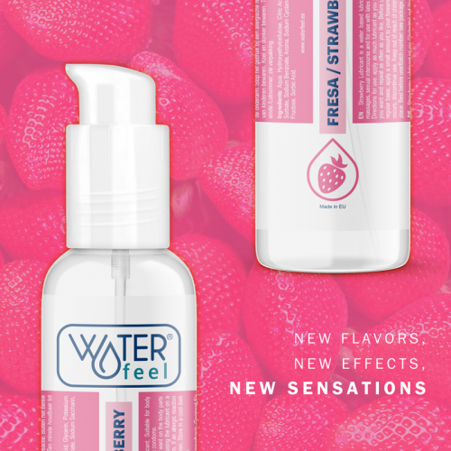 Gleitmittel Mit Erdbeergeschmack 175ml | Waterfeel