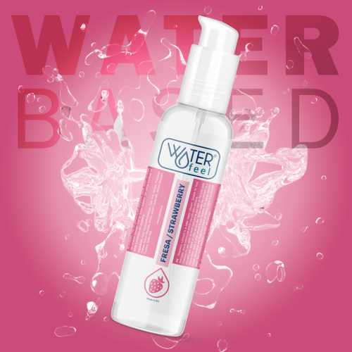 Gleitmittel Mit Erdbeergeschmack 175ml | Waterfeel