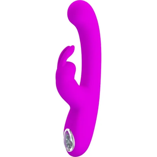 Lamar Rabbit Vibrator Purple | Pretty Love