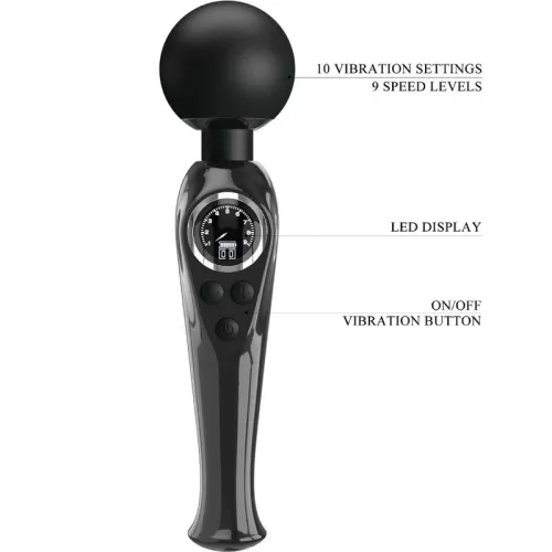 Skyler Vibrator Stab Schwarz – Pretty Love