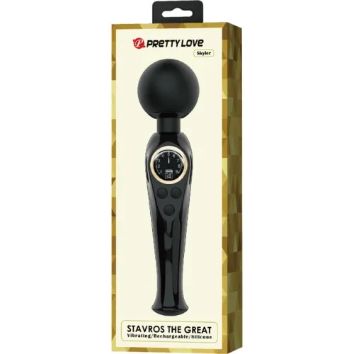 Skyler Vibrator Stab Schwarz – Pretty Love