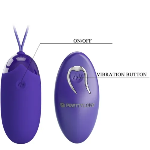 Berger Youth Injured Egg Remote Control Violet – Pretty Love
