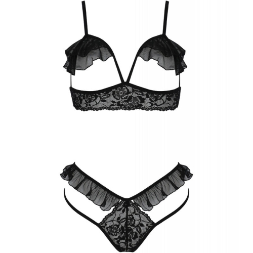 Dolly Set Zweiteilig Schwarz S/M | Passion