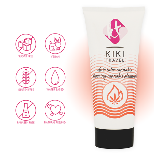 Cannabis Hot Effect Schmiermittel 50ml | Kikí Travel