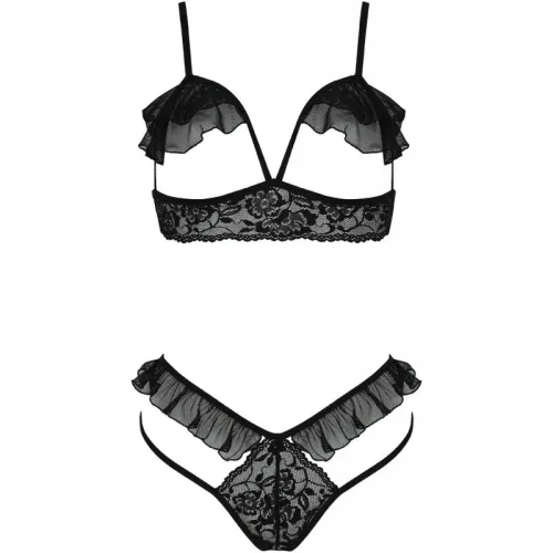 Dolly Set Zweiteilig Schwarz L/Xl – Passion