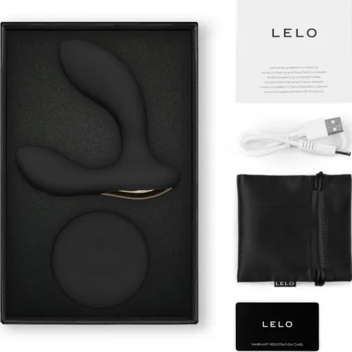 Hugo 2 Prostate Massager with Remote Control Black – Lelo