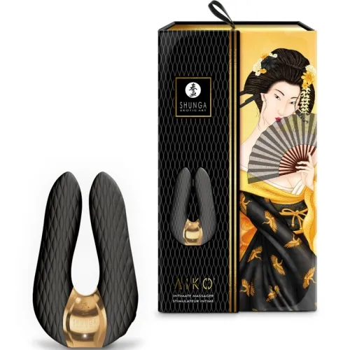Aiko Intimate Massager Black | Shunga