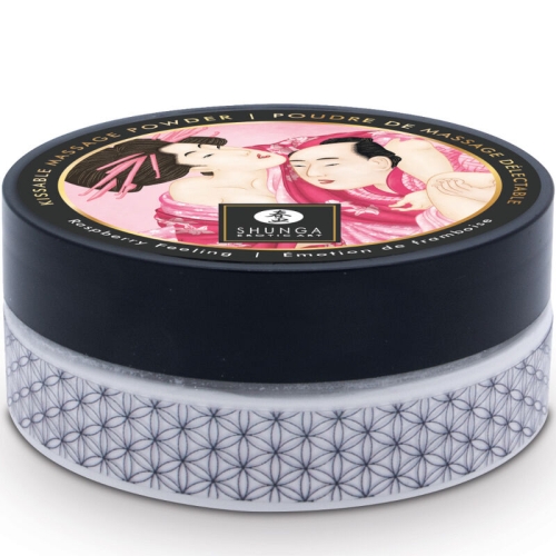 Essbares Massagepulver Kit Himbeere | Shunga