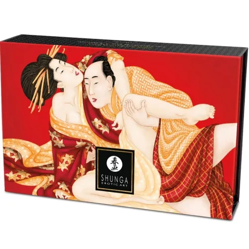Edible Massagepulver Set Erdbeere – Shunga