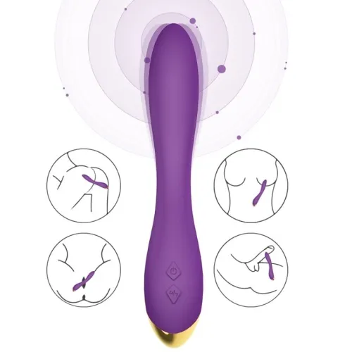 Flamingo Vibrator Multiposition Purple | Armony
