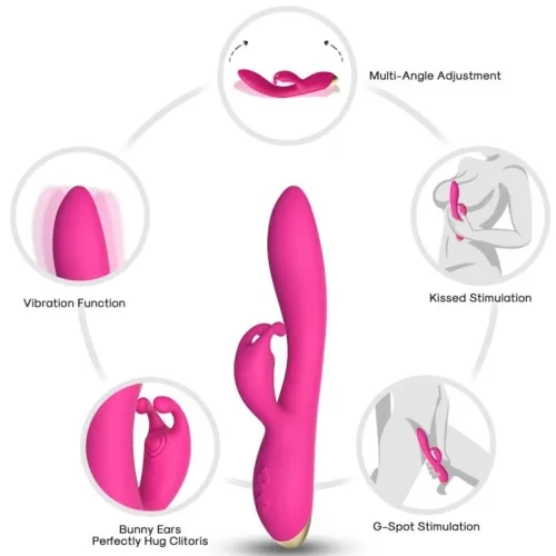Bonnie Rabbit Vibrator Fuchsia | Armony