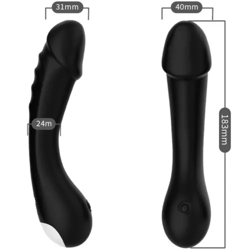 Silicone vibrator G - Spot Black | Armony