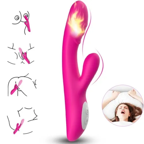 Spark Vibrator with Heat Effect Fuchsia | Armony