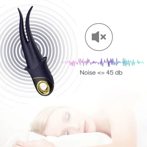 Shadow Vibrator Doppelkopf Teasing Blau – Armony