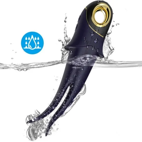 Shadow Vibrator Doppelkopf Teasing Blau – Armony