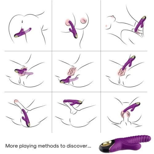 Eternity Silicone Vibrator Purple | Armony