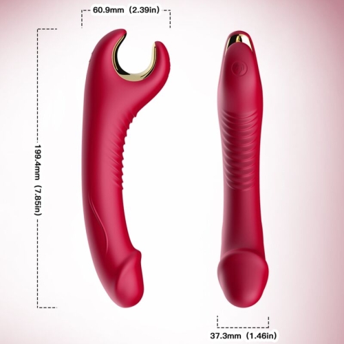 Prince Dildo Vibrator & Rotator Rot | Armony