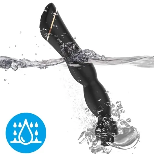 Bamboo Vibrator Adjustable Black | Armony