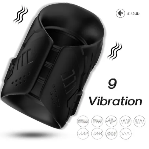 Masturbator & Vibrator Schwarz – Armony