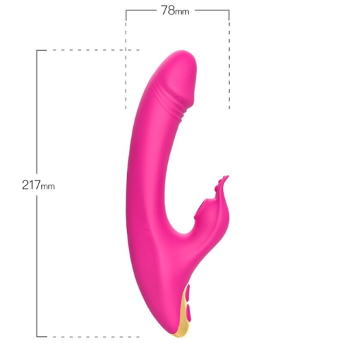 Amant Succionador Clitoris & Punto G Fucsia  –  Armony