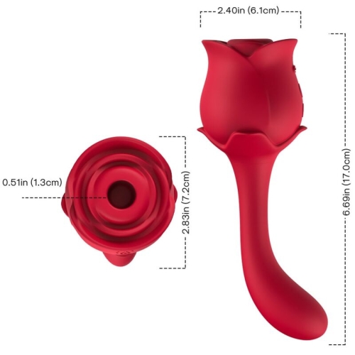 Roselover ClitStimulator Red | Armony